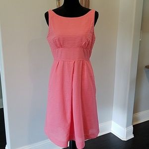 J.Crew Size 10 Salmon Color Sleeveless Dress